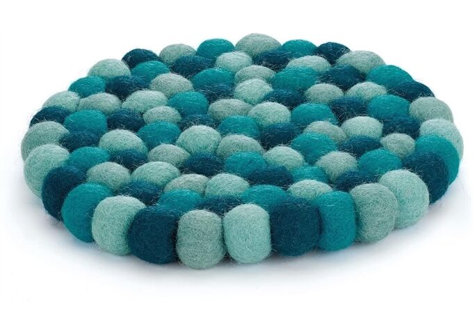 CILIO Untersetzer LANA AZZURRO rund