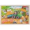 Goki Einlegepz kleiner Traktor 24 Teile