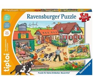 Ravensburger Puzzle für kleine Entdecker Bauernhof