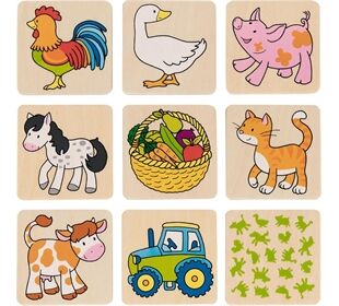 Goki Memospiel Bauernhof II