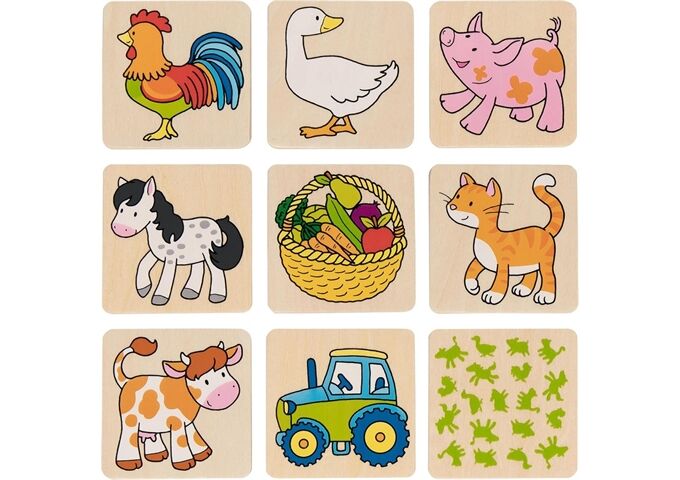 Goki Memospiel Bauernhof II