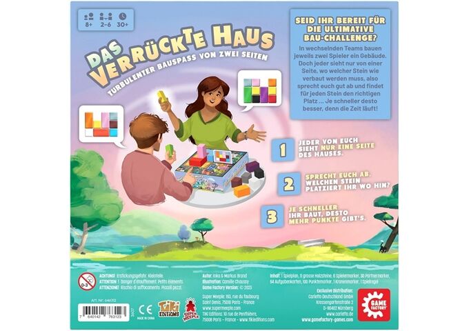 Game Factory Das verrückte HAUS