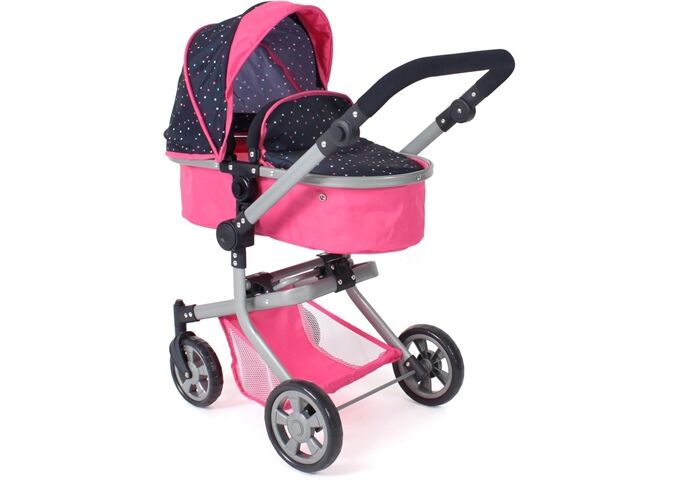 Amia Kombi-Puppenwagen MIKA Konfetti, pi