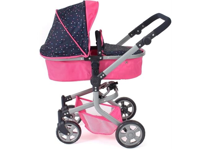 Amia Kombi-Puppenwagen MIKA Konfetti, pi