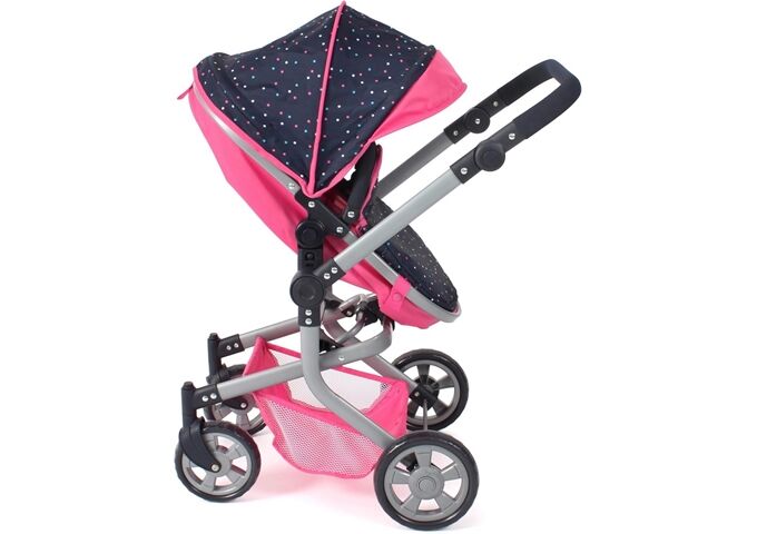 Amia Kombi-Puppenwagen MIKA Konfetti, pi