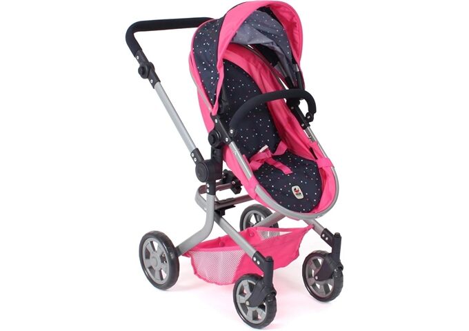 Amia Kombi-Puppenwagen MIKA Konfetti, pi