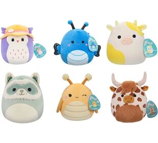 Jazwares Squishmallows 19cm sort. (W18-21, r