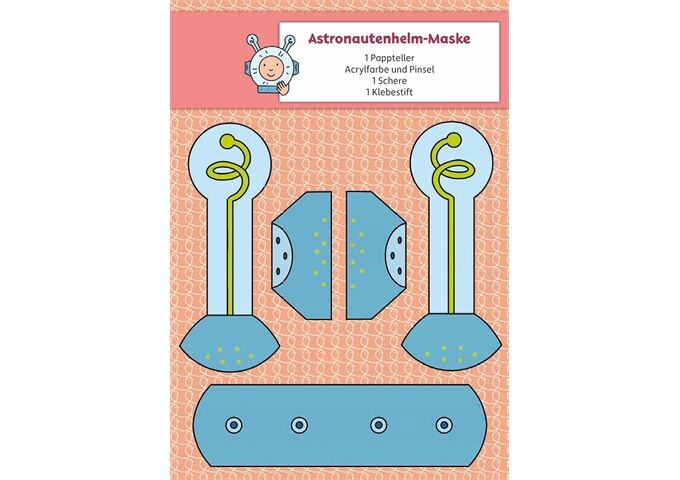 Hauschka Verlag Lass uns basteln - Bastelbuch ab 5 Jahre-Weltall