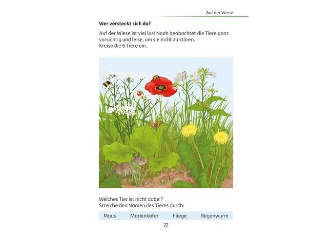 Hauschka Verlag Mein Rätselblock Sachunterricht 1.Klasse