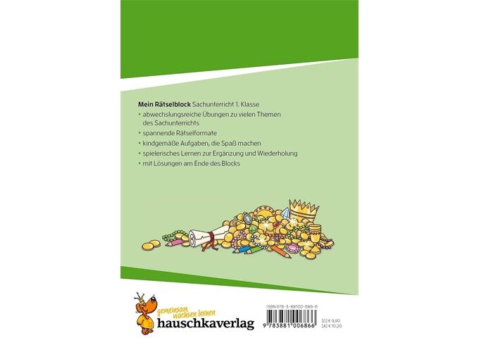 Hauschka Verlag Mein Rätselblock Sachunterricht 1.Klasse