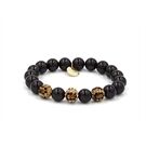 Ella in Love Perlenarmband 10mm leo-black 3 glitzer