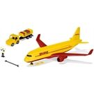 Siku DHL Frachtflugzeug mit Zubehör