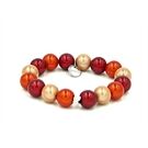 Ella in Love Perlenarmband 12mm mixed scarlet rot