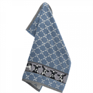 Bunzlau Castle Kitchen Towel/Frottiertuch Cows grey-blue