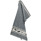 Bunzlau Castle Tea Towel/Geschirruch Birds anthacite