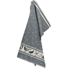 Bunzlau Castle Tea Towel/Geschirruch Birds anthacite
