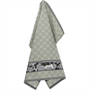Bunzlau Castle Tea Towel/Geschirruch Cows dark green