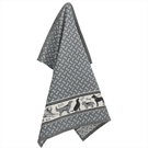 Bunzlau Castle Tea Towel/Geschirruch Dogs anthracite