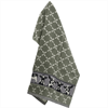 Bunzlau Castle Kitchen Towel/Frottiertuch Cows dark green