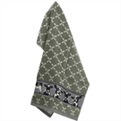 Bunzlau Castle Kitchen Towel/Frottiertuch Cows dark green