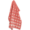 Bunzlau Castle Kitchen Towel/Frottiertuch Hearts pink