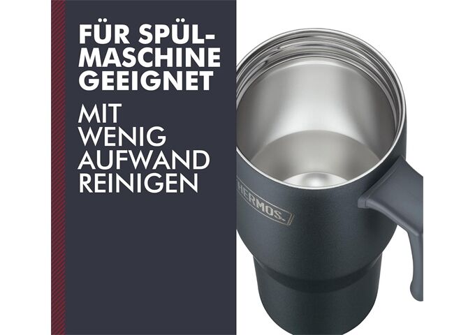 THERMOS Refreshing Series Isolier-Trinkbecher Black 1,1L