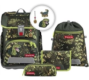Step by Step CLOUD Schulranzen-Set "Dino Torex", 5-teilig