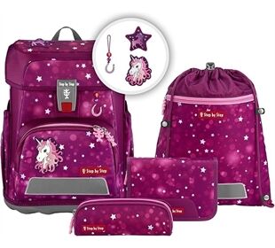 Step by Step CLOUD Schulranzen-Set "Sweet Unicorn Nuala", 5-tei