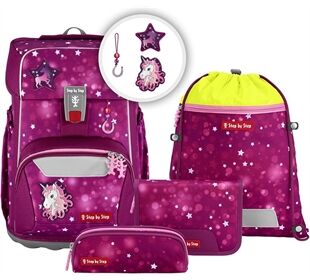 Step by Step GIANT Schulranzen-Set "Sweet Unicorn Nuala", 5-tei