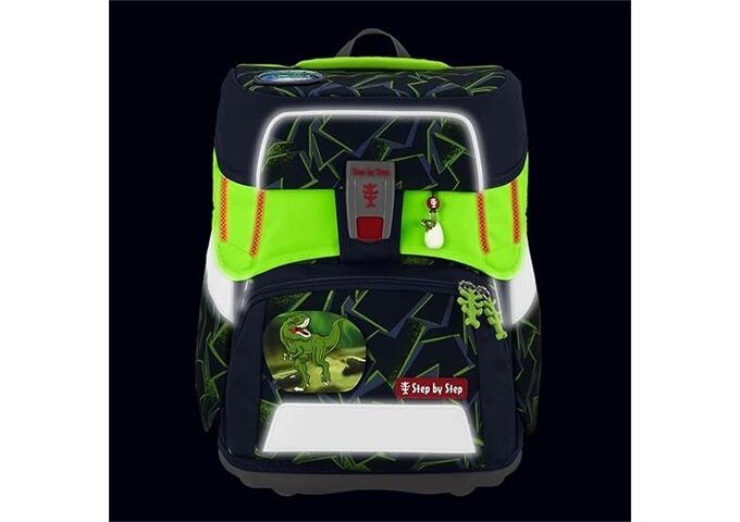 Step by Step LED Neon Pull-Over für alle Schulranzenmodelle auß