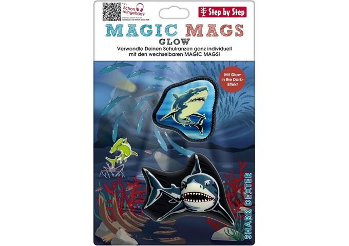 Step by Step MAGIC MAGS GLOW "Shark Dexter"