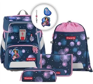 Step by Step SPACE Schulranzen-Set "Mermaid Delia", 5-teilig