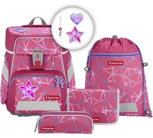 Step by Step SPACE Schulranzen-Set "Star Stella", 5-teilig