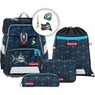 Step by Step SPACE SHINE Schulranzen-Set "Shark Dexter" 5-teili