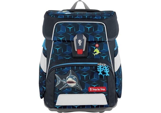 Step by Step SPACE SHINE Schulranzen-Set "Shark Dexter" 5-teili