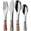 WMF CW Kinderbesteck-Set Waldfreunde, 4-teilig