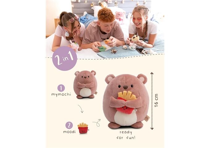 Nici Set Bär Nomo mit Pommes 16cm