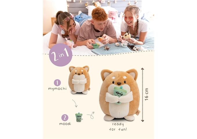Nici Set Hund Hiro mit Bubble Tea 16cm