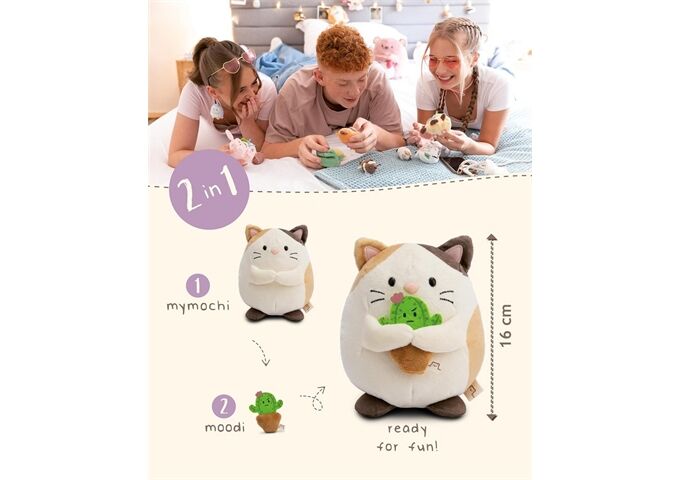 Nici Set Katze Angy mit Kaktus 16cm