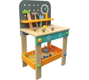 Spielmaus SMH Werkbank 40x26,5x65cm, 44 Teile