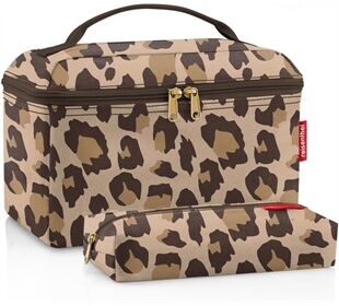 Reisenthel beautycase set 1 leo macchiato