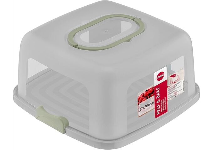 Emsa Kuchenbox Prep&Bake eck. grün