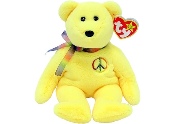 Ty Plüschfigur Bär Peace