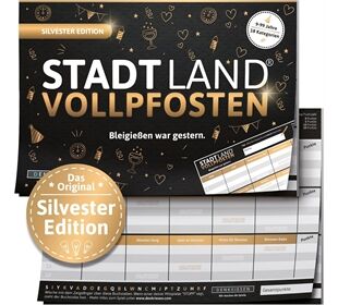 Denkriesen STADT LAND VOLLPFOSTEN®Silvester Ed