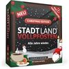 Denkriesen STADT LAND VOLLPFOSTEN - Das Kartenspiel CHRISTMAS