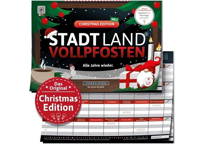 Denkriesen STADT LAND VOLLPFOSTEN - CHRISTMAS