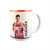 HSG Nordhorn Lingen Keramiktasse 330ml Rot Weiss