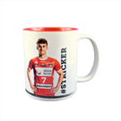 HSG Nordhorn Lingen Keramiktasse 330ml Rot Weiss