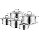 WMF Kochgeschirr-Set Brillant Edelstahl matt