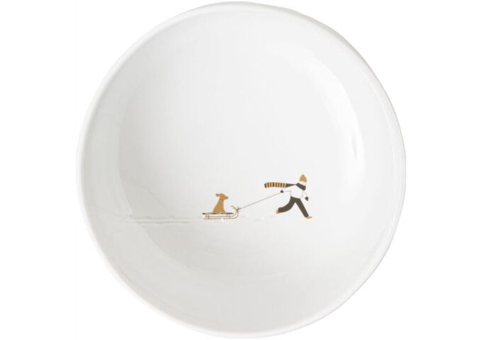 Räder Schneetag Schüssel Hundeschlitten D.15cm, H.6cm